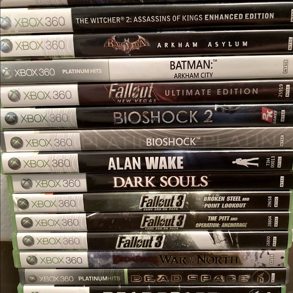 Huge Bundle of Xbox 360 Games! 18 Games